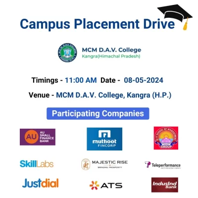 Campus-Placement-Drive-MCM-Kangra